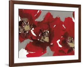 Red Poppy Forest I-Natasha Barnes-Framed Giclee Print