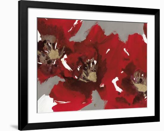 Red Poppy Forest I-Natasha Barnes-Framed Giclee Print