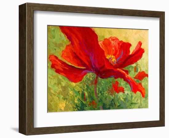 Red Poppy I-Marion Rose-Framed Giclee Print