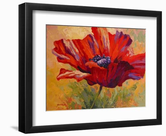 Red Poppy II-Marion Rose-Framed Giclee Print