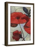 Red Poppy II-Sloane Addison  -Framed Art Print