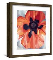 Red Poppy, No. VI, 1928-Georgia O'Keeffe-Framed Art Print