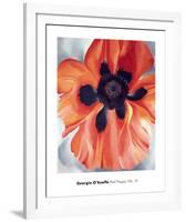 Red Poppy, No. VI, 1928-Georgia O'Keeffe-Framed Art Print