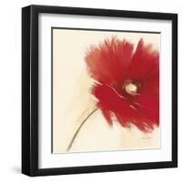 Red Poppy Power I-Marilyn Robertson-Framed Giclee Print