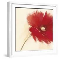 Red Poppy Power I-Marilyn Robertson-Framed Giclee Print