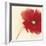 Red Poppy Power I-Marilyn Robertson-Framed Giclee Print