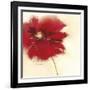 Red Poppy Power II-Marilyn Robertson-Framed Giclee Print