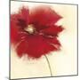 Red Poppy Power II-Marilyn Robertson-Mounted Giclee Print