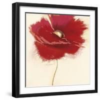 Red Poppy Power III-Marilyn Robertson-Framed Giclee Print