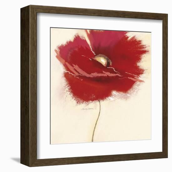 Red Poppy Power III-Marilyn Robertson-Framed Giclee Print