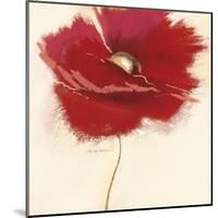 Red Poppy Power III-Marilyn Robertson-Mounted Giclee Print