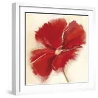 Red Poppy Power IV-Marilyn Robertson-Framed Giclee Print