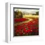 Red Poppy Trail-Hulsey-Framed Art Print