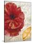 Red Poppy-Color Bakery-Stretched Canvas