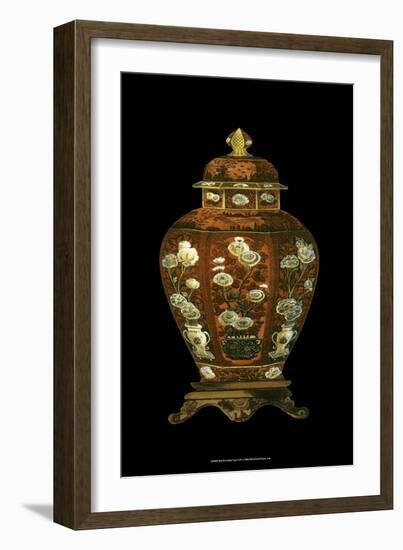 Red Porcelain Vase I-Vision Studio-Framed Art Print
