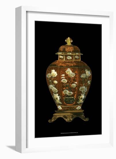 Red Porcelain Vase I-Vision Studio-Framed Art Print