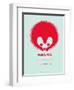 Red Porcupine Multilingual Poster-NaxArt-Framed Art Print