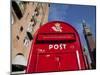 Red Post Box, City Hall Square, Copenhagen, Denmark, Scandinavia, Europe-Frank Fell-Mounted Photographic Print