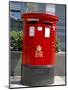 Red Post Box, London, England, United Kingdom-Nelly Boyd-Mounted Photographic Print