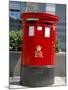 Red Post Box, London, England, United Kingdom-Nelly Boyd-Mounted Photographic Print