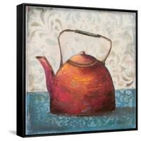 Red Pots I-Patricia Pinto-Framed Stretched Canvas