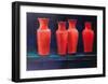 Red Pots-Lincoln Seligman-Framed Giclee Print