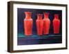 Red Pots-Lincoln Seligman-Framed Giclee Print