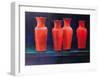 Red Pots-Lincoln Seligman-Framed Giclee Print