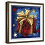 Red Present-Megan Aroon Duncanson-Framed Giclee Print