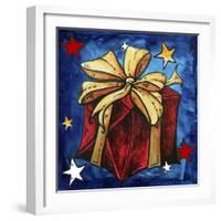 Red Present-Megan Aroon Duncanson-Framed Giclee Print