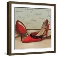 Red Pumps-Anna Polanski-Framed Art Print