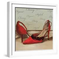 Red Pumps-Anna Polanski-Framed Art Print