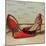 Red Pumps-Anna Polanski-Mounted Art Print