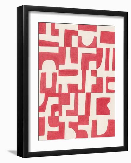 Red Puzzle-Alisa Galitsyna-Framed Photographic Print