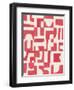 Red Puzzle-Alisa Galitsyna-Framed Photographic Print