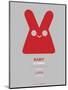 Red Rabbit Multilingual Poster-NaxArt-Mounted Art Print