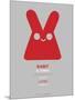 Red Rabbit Multilingual Poster-NaxArt-Mounted Art Print