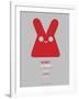 Red Rabbit Multilingual Poster-NaxArt-Framed Art Print