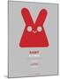 Red Rabbit Multilingual Poster-NaxArt-Mounted Art Print