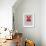 Red Rabbit Multilingual Poster-NaxArt-Framed Art Print displayed on a wall