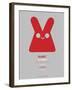 Red Rabbit Multilingual Poster-NaxArt-Framed Art Print