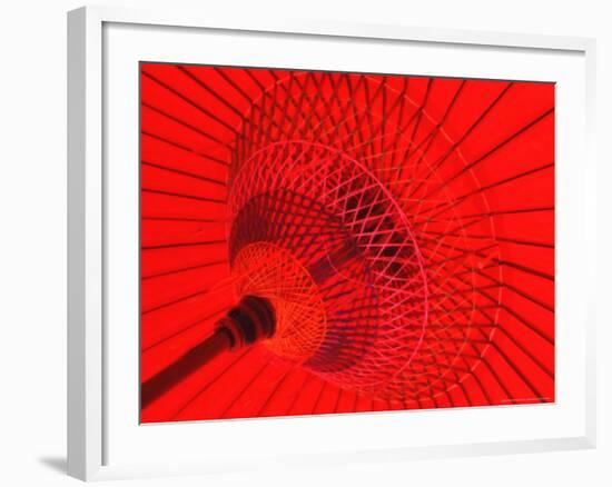 Red Radial, Japan-Shin Terada-Framed Photographic Print