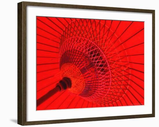 Red Radial, Japan-Shin Terada-Framed Photographic Print