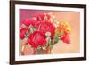 Red Ranunculus Flowers-Tsokur-Framed Photographic Print