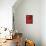 Red Red and Black-Vaan Manoukian-Framed Stretched Canvas displayed on a wall