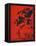 Red Red and Black-Vaan Manoukian-Framed Stretched Canvas