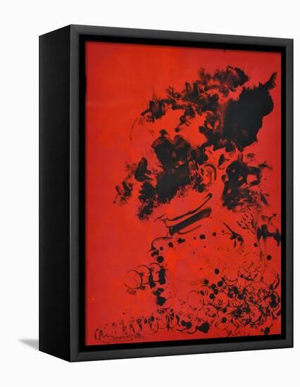 Red Red and Black-Vaan Manoukian-Framed Stretched Canvas