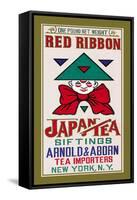 Red Ribbon Brand Tea-null-Framed Stretched Canvas