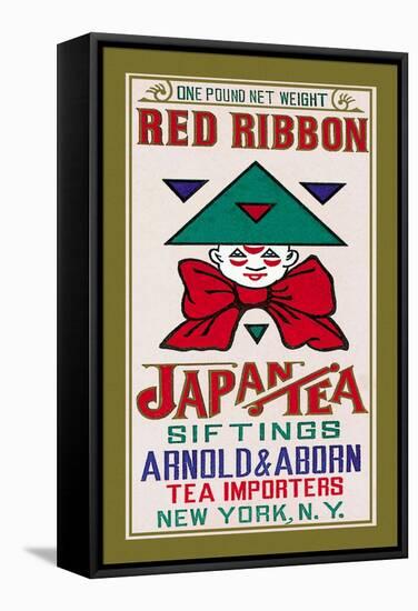 Red Ribbon Brand Tea-null-Framed Stretched Canvas