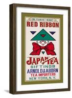 Red Ribbon Brand Tea-null-Framed Art Print